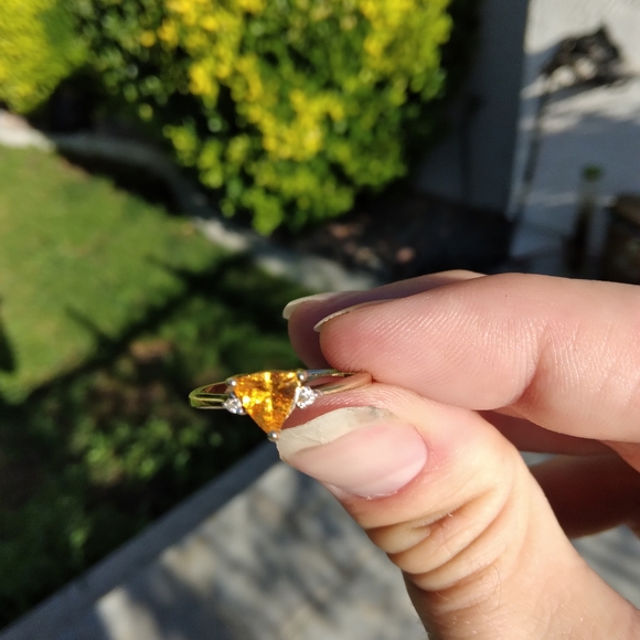 Unique, one of a kind spessertine /sepsertite manderin orange garnet - Picture 10 of 15